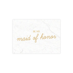 'Be My Maid of Honor' Greeting Card