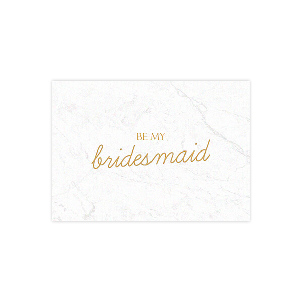 'Be My Bridesmaid' Greeting Card