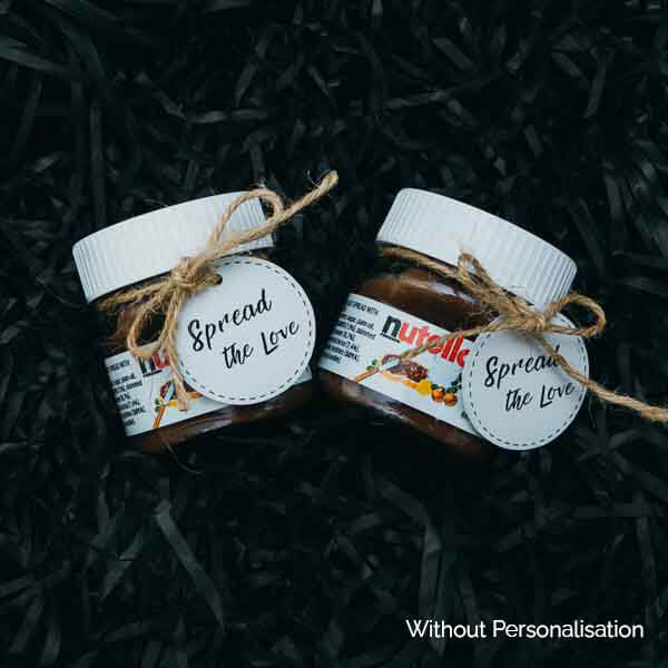 Personalized Mini Nutella Glass Jars Favors Unique & Personalized Party  Favors 