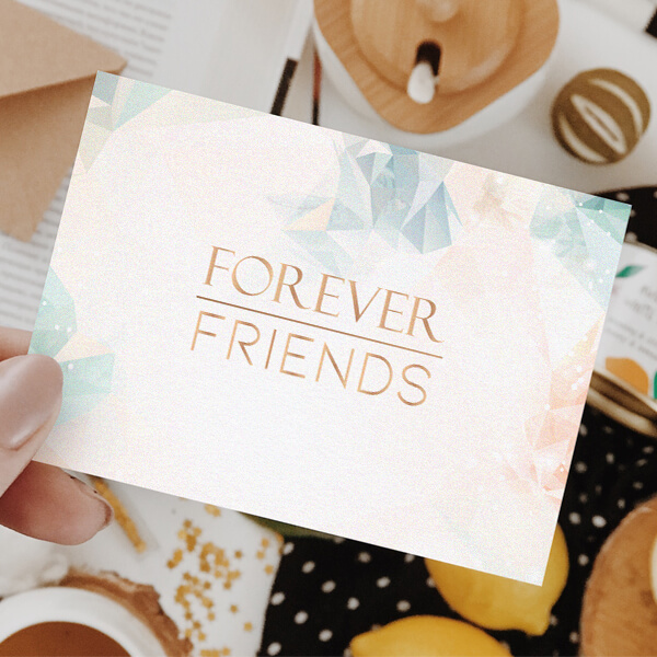 'Forever Friends' Greeting Card