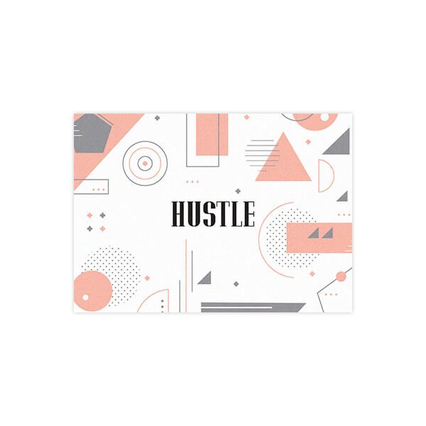 'Hustle' Greeting Card