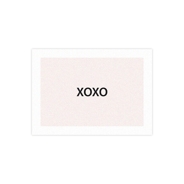'XOXO' Greeting Card