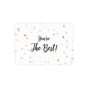 'You're the Best' Greeting Card