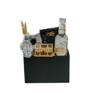 Oh! Man Its Hype Time by A Little Thing - A Sleek, Black, Drinking Gift Set for Him.