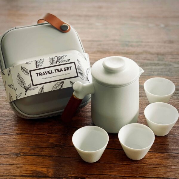 BesTea Tea Lover Gift Set - Pristine Porcelain White