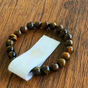 iYoga: Mindfulness Zen Box - Tiger Eye Beads Bracelet
