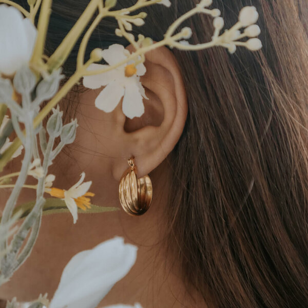 Spark of Love - Joemetry Gold Earings Showcase