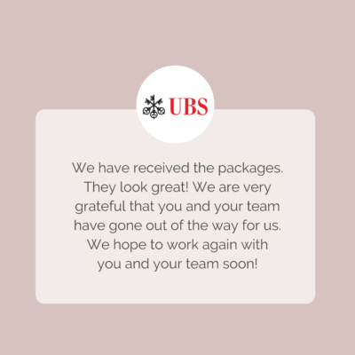 Corporate Review - UBS