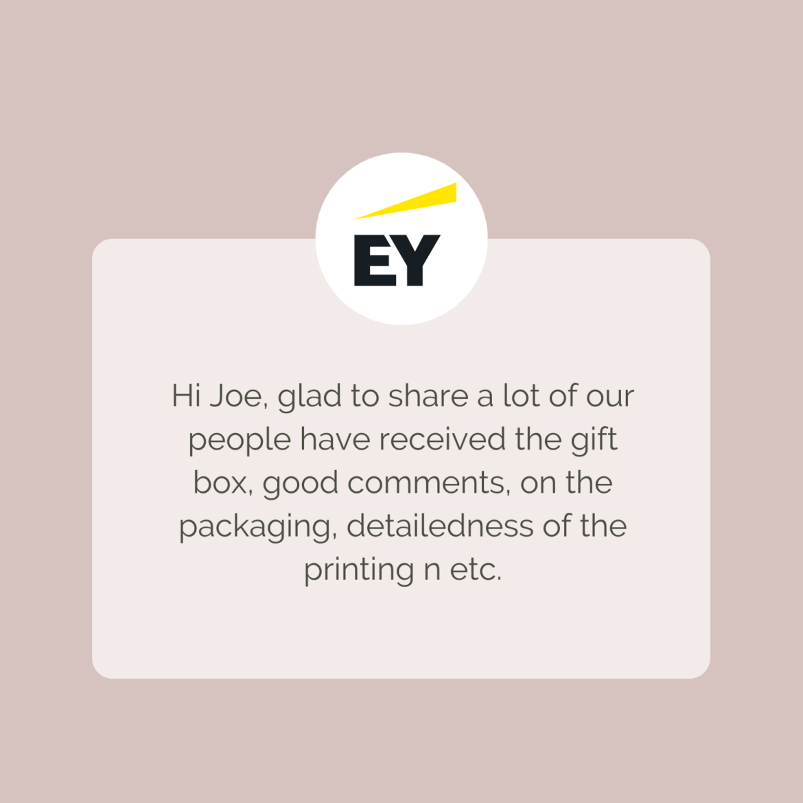 Corporate Review - EY