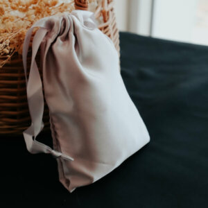 Wind Down and Relax - Silk Satin Pouch