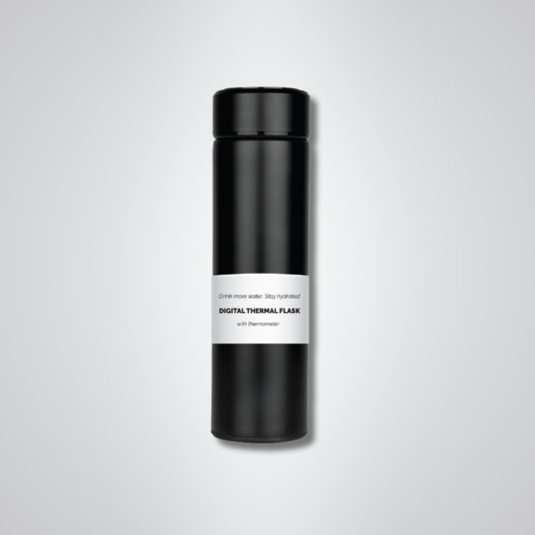Curate a Gift - Black Thermal Flask