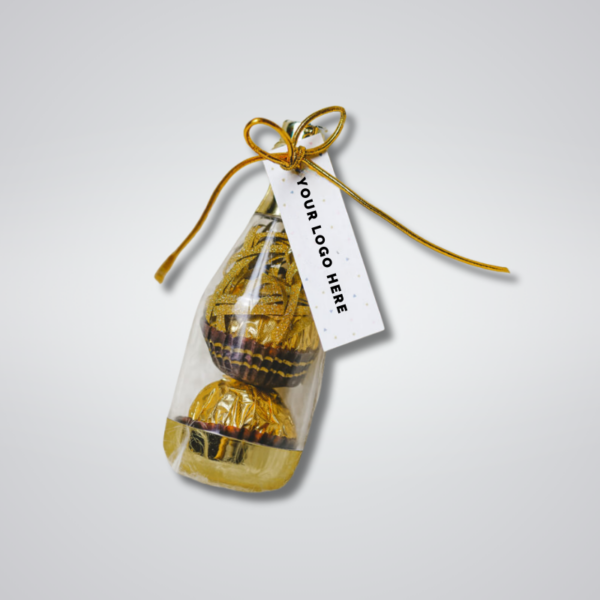 Curate a Gift - Chocolate with Champagne Bottle