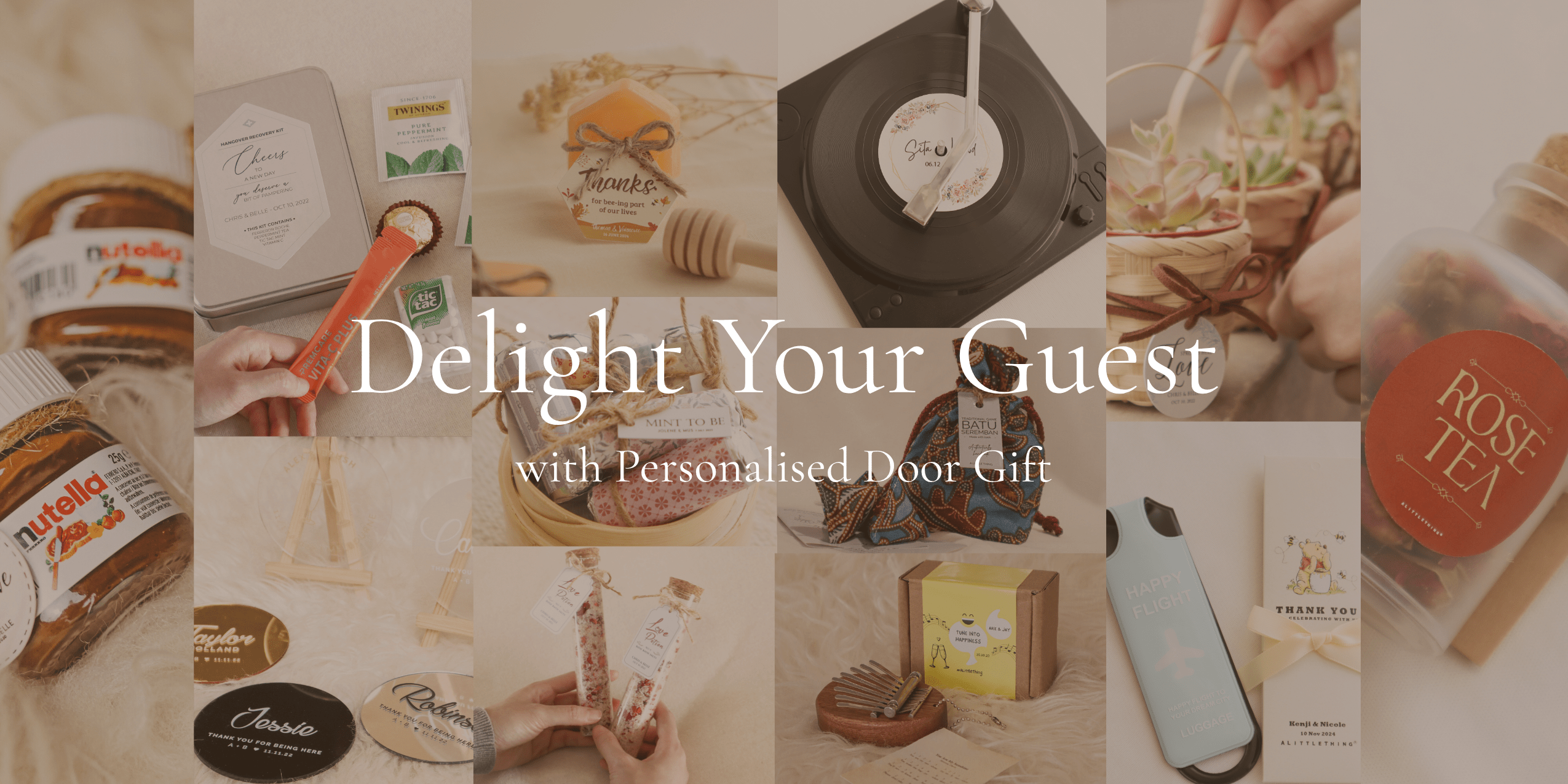 Gorgeous Wedding Door Gifts and Souvenirs for Your Wedding Day